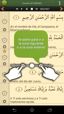 Corán android App screenshot 6